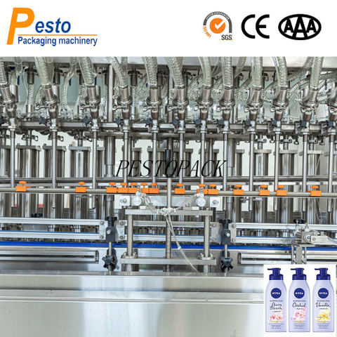 Lotion filling machine