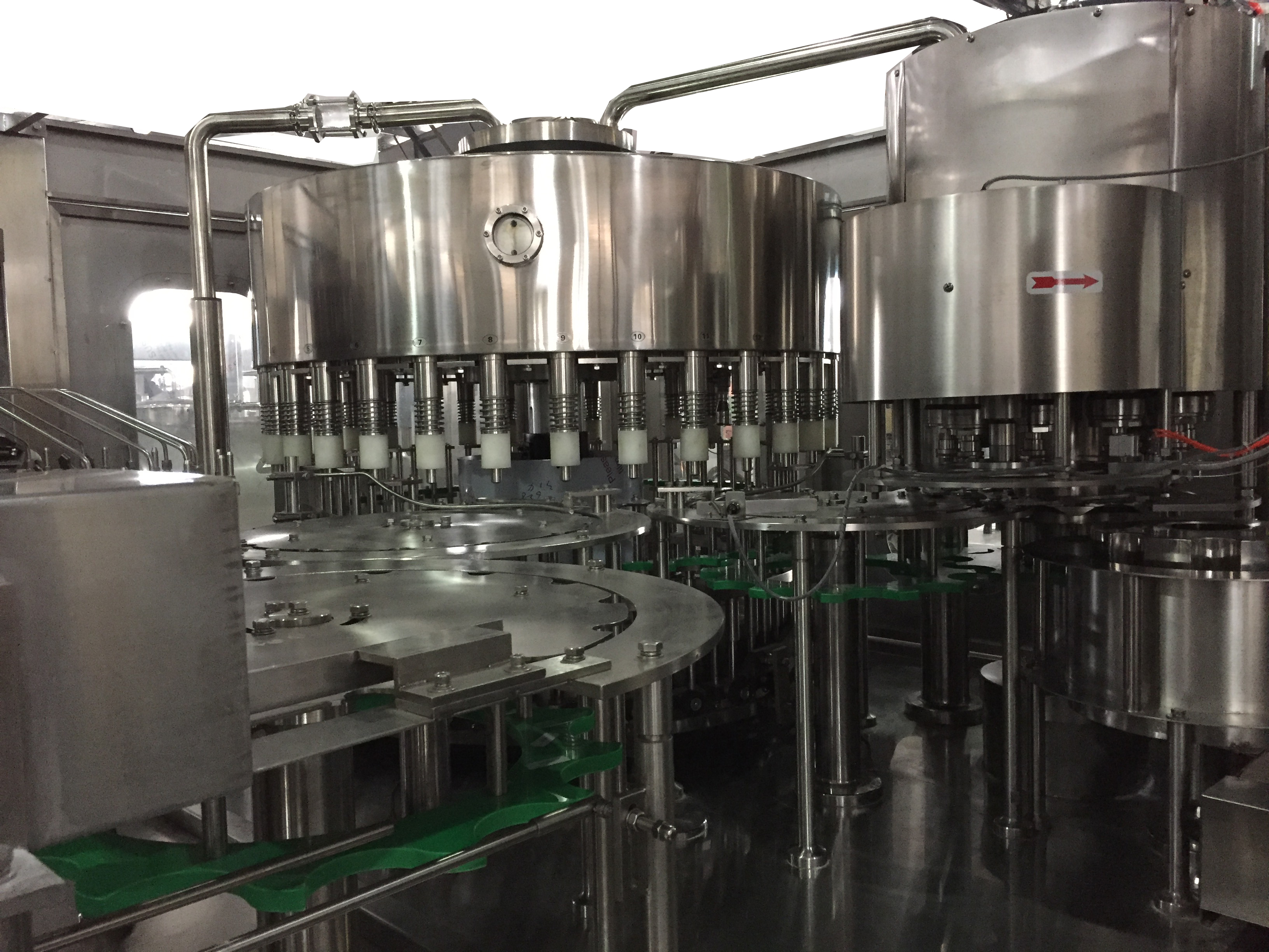  18000BPH Automatic Energy Drinks Juice Bottling Plant Machine