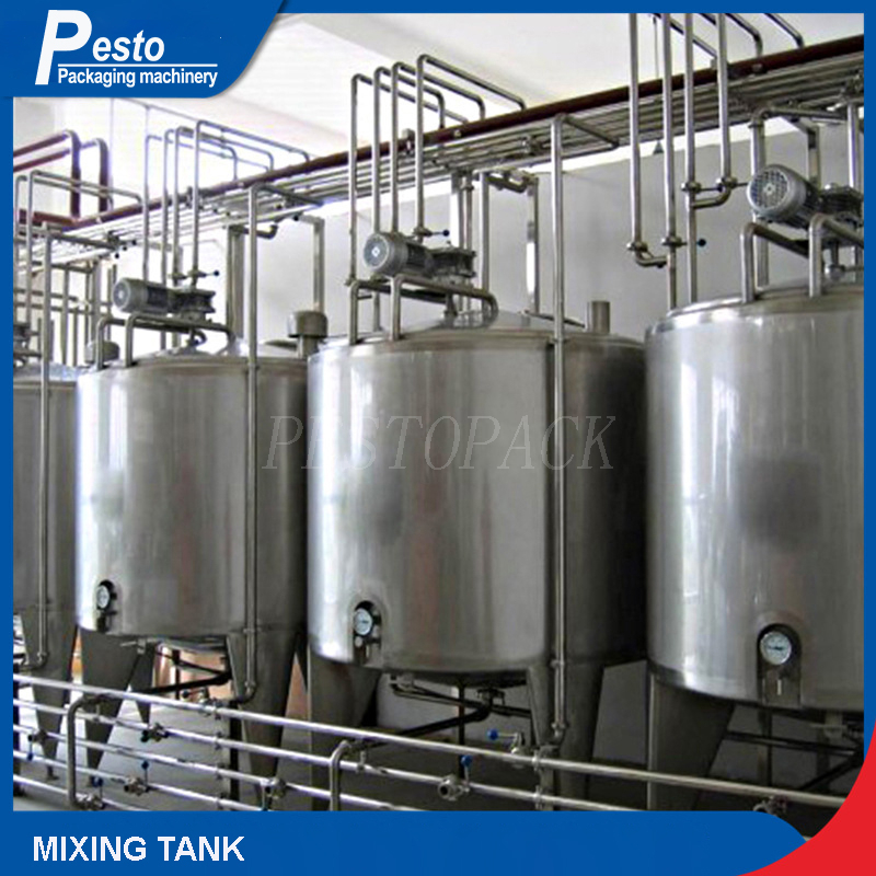 Bể trộn SUS304 cho nước giải kh&aacute;t Sữa v&agrave; rượu