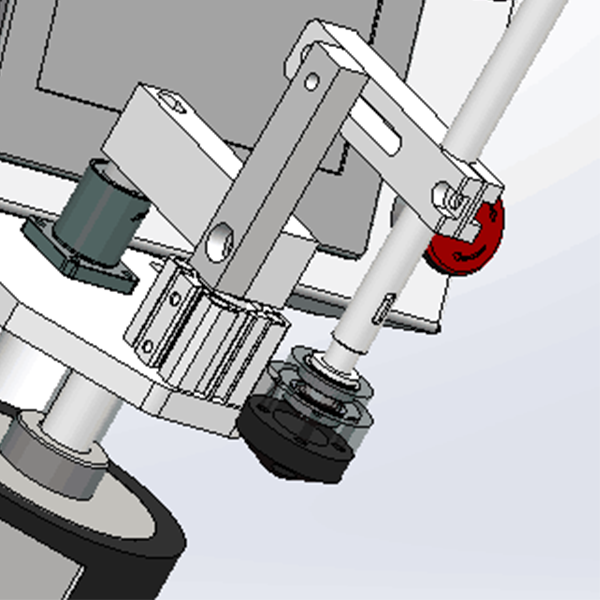 Round Bottle Tabletop Labeling Machine