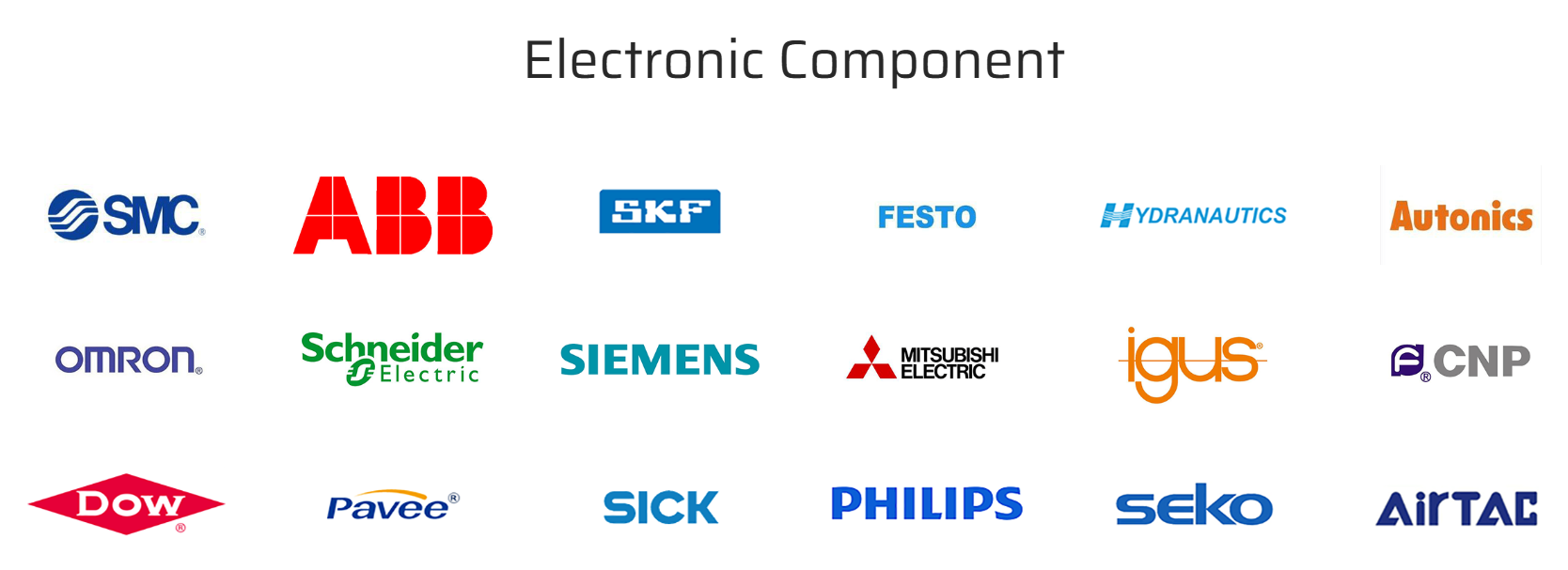 Шырын құю машиналары-компоненттері серіктестері