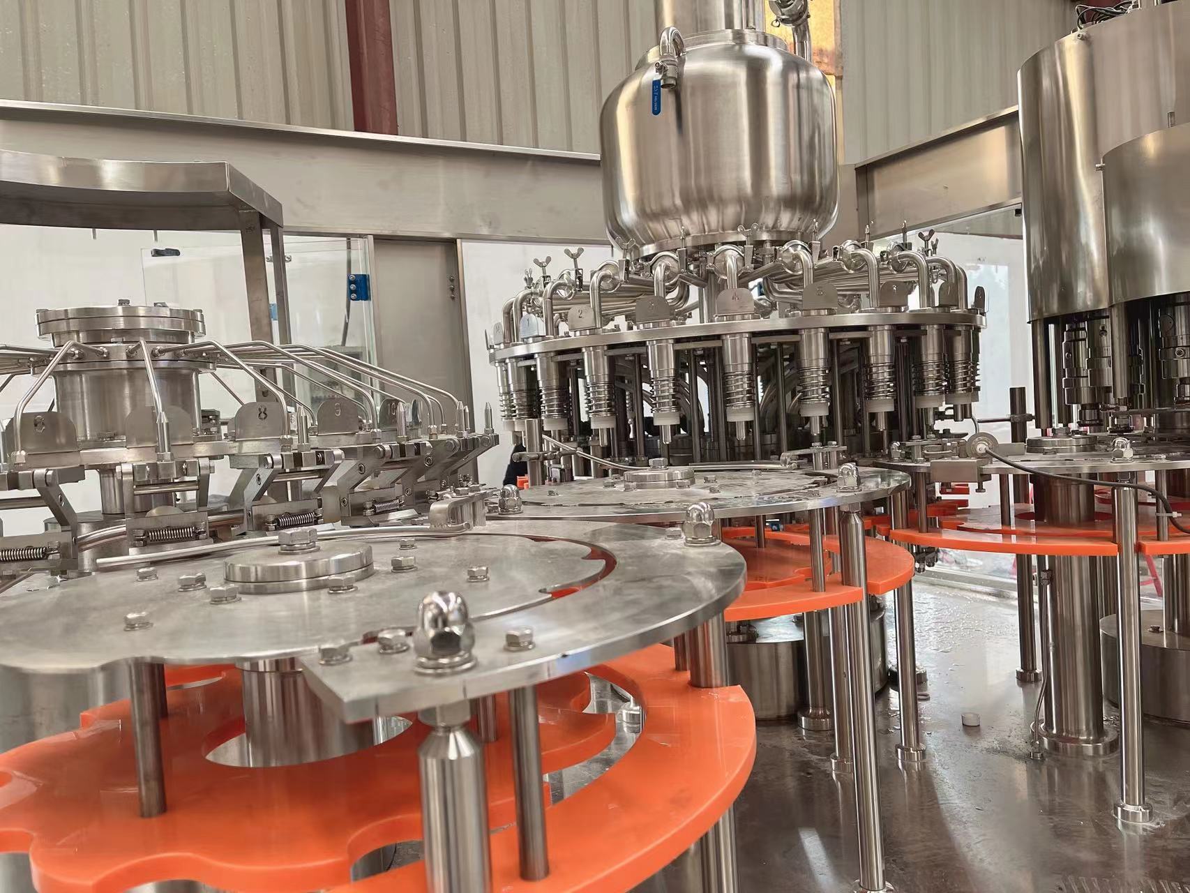 Sehemu ya kujaza mashine ya kujaza mashine