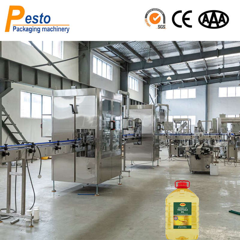 دستگاه پر کردن روغن نباتی
