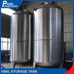 500L 1000L Beverage Water Stainless Steel Storage Tank