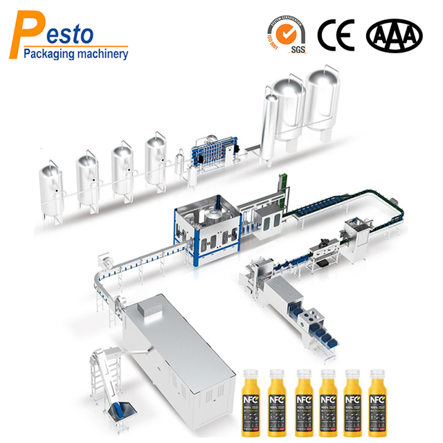 15000bph Orange Grape Apple uzalishaji wa juisi ya juisi 